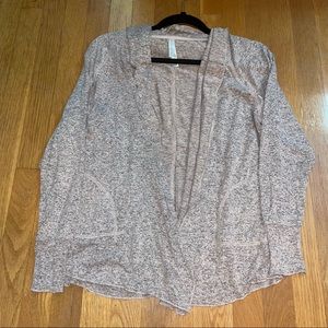 *NWOT* Aeropostal Beige Hooded Cardigan